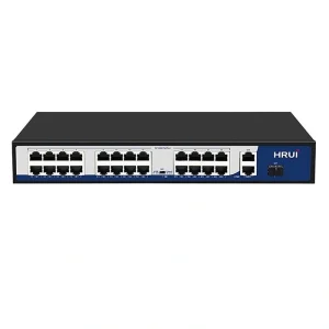 سوئیچ شبکه PoE HRUI مدل HR900-AF-2421GS-300