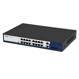 سوئیچ شبکه HRUI مدل HR900-AFG-1622S-300 با ۲ پورت POE